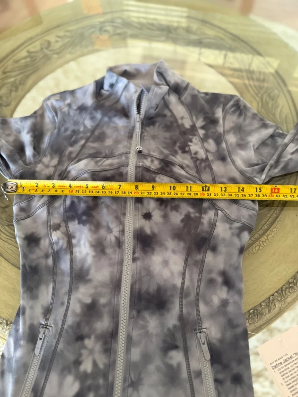Lululemon Define Jacket Nulu Heathered Floral Print Athletic Athleisure 4 NWT - Picture 8 of 9